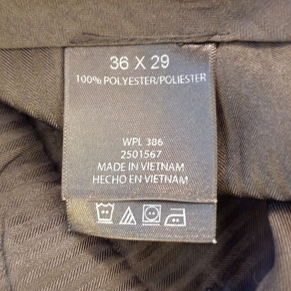 Kenneth Cole Black Dress Pants Men's Size 36x29 - Picture 5 of 5